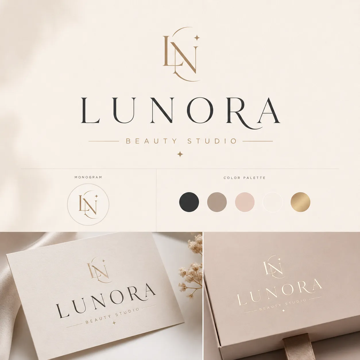 LUNORA — projekt graficzny autorstwa Vikash Singh