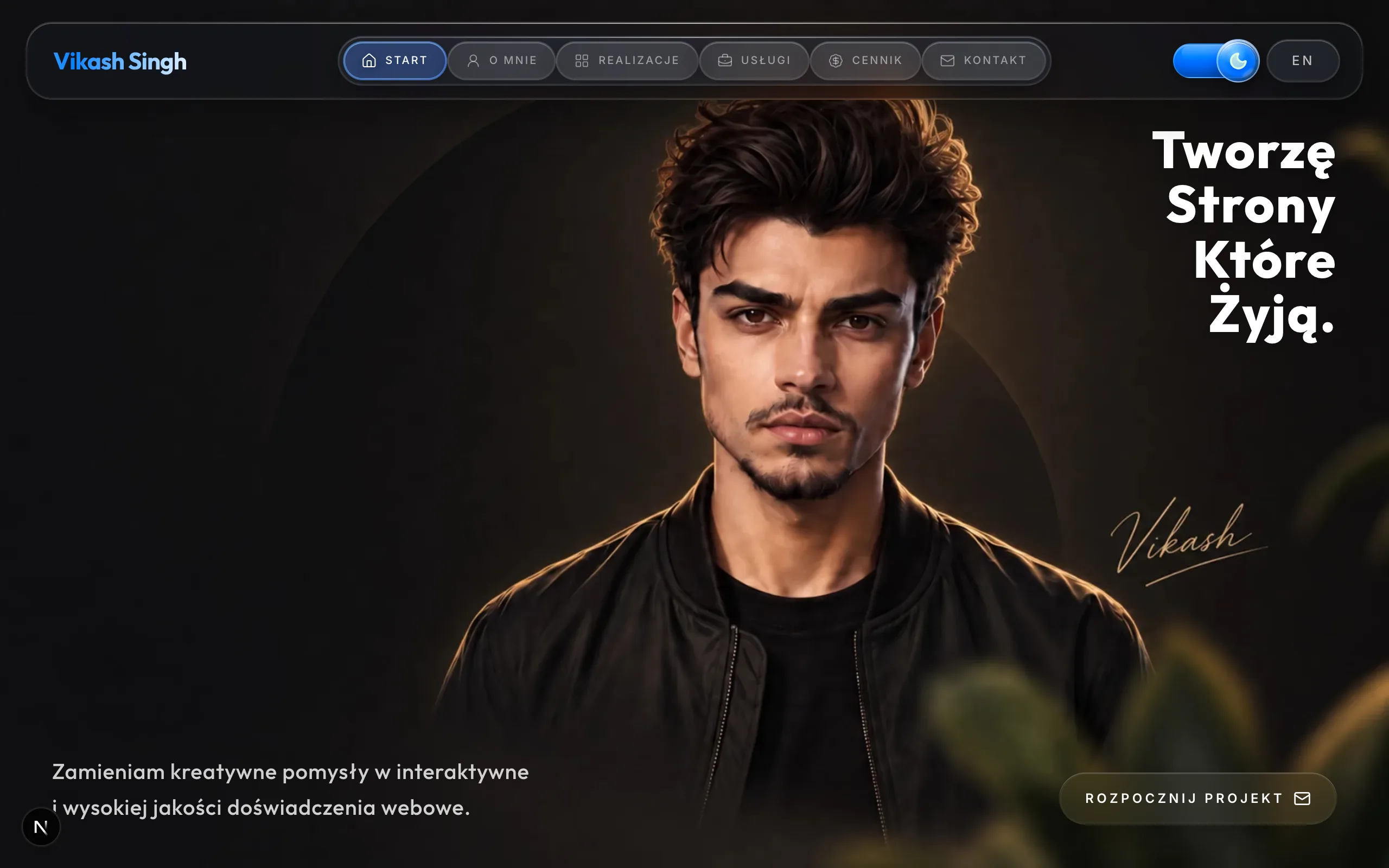 Vikash Portfolio preview
