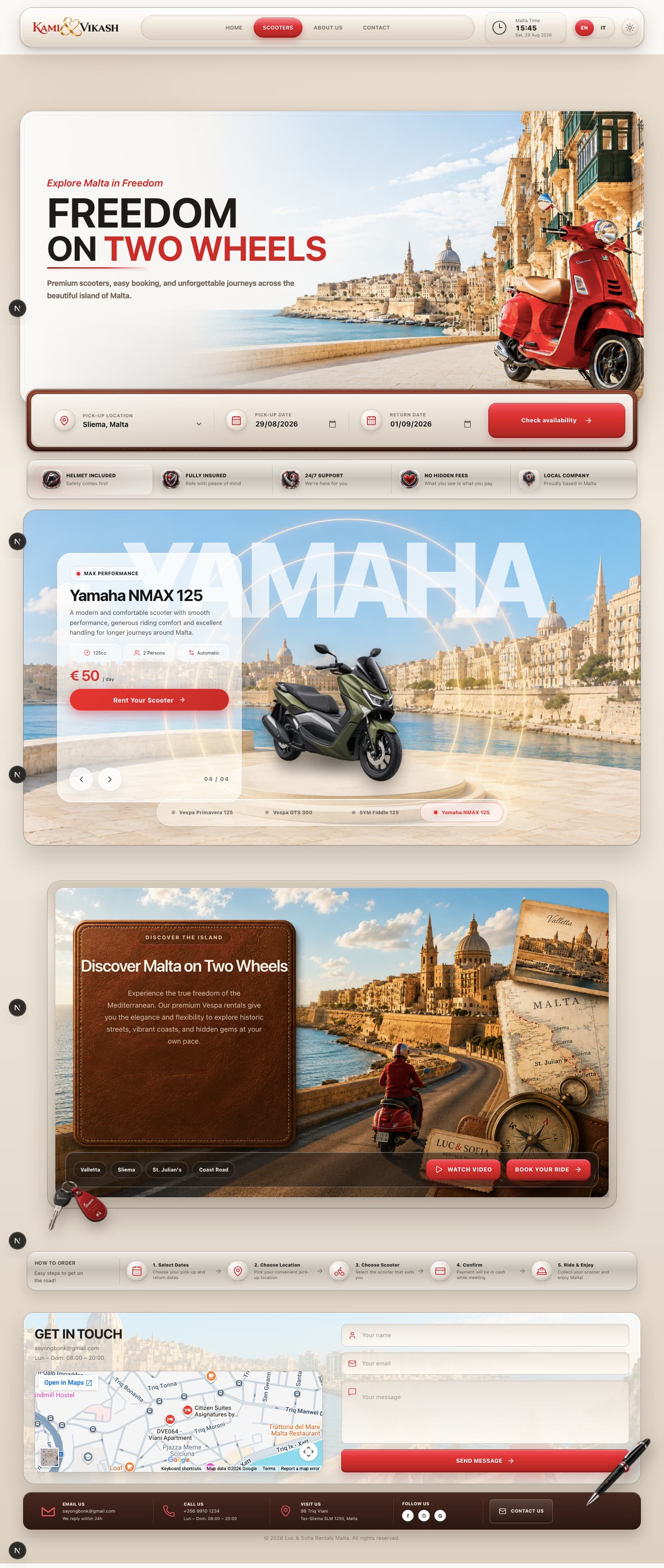 Vikash Kami rental scooter application